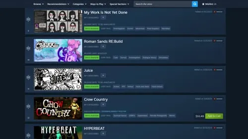 Steam新增愿望单分类与跨区赠礼功能：玩家必看的愿望单管理与跨区送礼指南